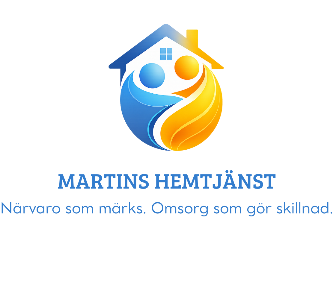Logotyp för Martins hemtjänst AB